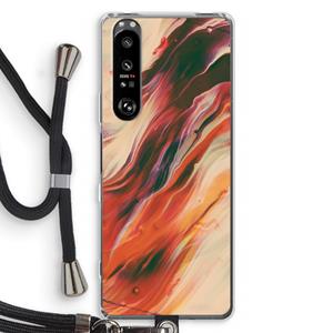 CaseCompany Forgotten Lands: Sony Xperia 1 III Transparant Hoesje met koord