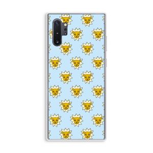 CaseCompany Leeuwenkoppen: Samsung Galaxy Note 10 Plus Transparant Hoesje