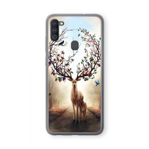 CaseCompany Seasons Change: Samsung Galaxy A11 Transparant Hoesje