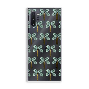 CaseCompany Paradise: Samsung Galaxy Note 10 Plus Transparant Hoesje