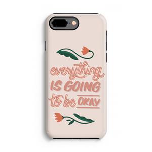 CaseCompany Optimistic flower girl: iPhone 7 Plus Tough Case