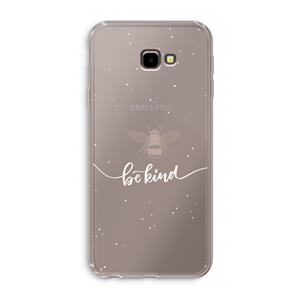 CaseCompany Be(e) kind: Samsung Galaxy J4 Plus Transparant Hoesje