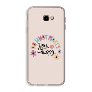 CaseCompany Happy days: Samsung Galaxy J4 Plus Transparant Hoesje