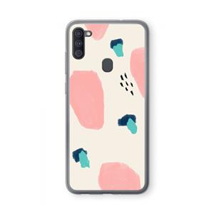CaseCompany Monday Surprise: Samsung Galaxy A11 Transparant Hoesje