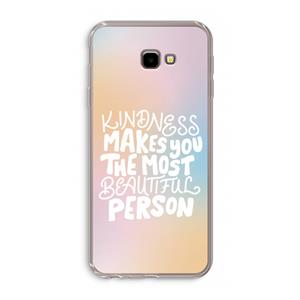 CaseCompany The prettiest: Samsung Galaxy J4 Plus Transparant Hoesje