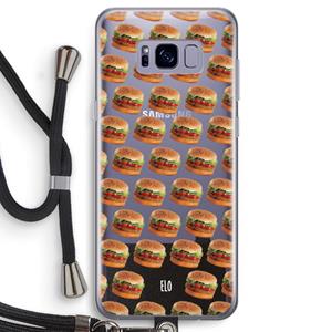 CaseCompany Giants: Samsung Galaxy S8 Transparant Hoesje met koord
