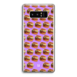 CaseCompany Giants: Samsung Galaxy Note 8 Transparant Hoesje