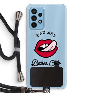 CaseCompany Badass Babes Club: Samsung Galaxy A52 Transparant Hoesje met koord