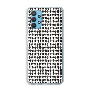 CaseCompany Crazy shapes: Samsung Galaxy A32 4G Transparant Hoesje