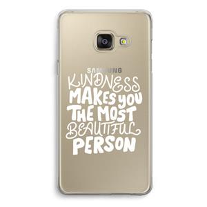 CaseCompany The prettiest: Samsung A3 (2017) Transparant Hoesje