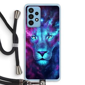 CaseCompany Firstborn: Samsung Galaxy A52 Transparant Hoesje met koord