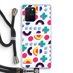 CaseCompany 8-bit N°2: Samsung Galaxy Note 10 Lite Transparant Hoesje met koord