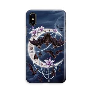 CaseCompany Vleermuizen Maan: iPhone Xs Volledig Geprint Hoesje