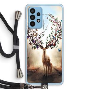 CaseCompany Seasons Change: Samsung Galaxy A52 Transparant Hoesje met koord
