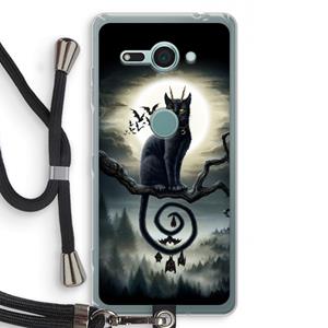 CaseCompany Moonlight Companions: Sony Xperia XZ2 Compact Transparant Hoesje met koord