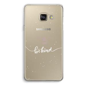 CaseCompany Be(e) kind: Samsung A3 (2017) Transparant Hoesje