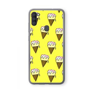 CaseCompany Isjes: Samsung Galaxy A11 Transparant Hoesje