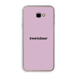 CaseCompany kwetsbaar: Samsung Galaxy J4 Plus Transparant Hoesje