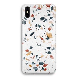 CaseCompany Terrazzo N°4: iPhone X Volledig Geprint Hoesje