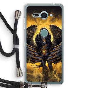 CaseCompany Pegasus: Sony Xperia XZ2 Compact Transparant Hoesje met koord
