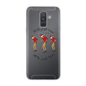 CaseCompany Jingle Ladies: Samsung Galaxy A6 Plus (2018) Transparant Hoesje