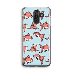 CaseCompany Blub: Samsung Galaxy J8 (2018) Transparant Hoesje