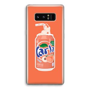 CaseCompany S(peach)less: Samsung Galaxy Note 8 Transparant Hoesje