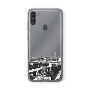 CaseCompany Marrakech Skyline : Samsung Galaxy A11 Transparant Hoesje