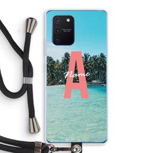 CaseCompany Pacific Dream: Samsung Galaxy Note 10 Lite Transparant Hoesje met koord