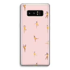 CaseCompany Dans #2: Samsung Galaxy Note 8 Transparant Hoesje