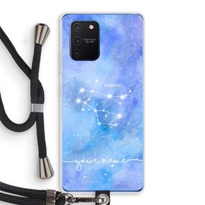 CaseCompany Sterrenbeeld - Licht: Samsung Galaxy Note 10 Lite Transparant Hoesje met koord