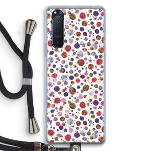 CaseCompany Planets Space: Sony Xperia 5 II Transparant Hoesje met koord