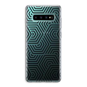 CaseCompany Magic pattern: Samsung Galaxy S10 Plus Transparant Hoesje