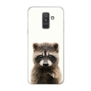 CaseCompany Rocco: Samsung Galaxy A6 Plus (2018) Transparant Hoesje