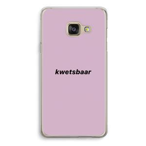 CaseCompany kwetsbaar: Samsung A3 (2017) Transparant Hoesje