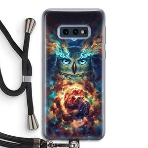 CaseCompany Aurowla: Samsung Galaxy S10e Transparant Hoesje met koord