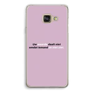 CaseCompany uw waarde daalt niet: Samsung A3 (2017) Transparant Hoesje