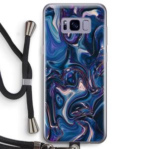 CaseCompany Mirrored Mirage: Samsung Galaxy S8 Transparant Hoesje met koord