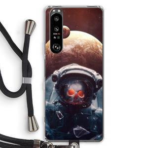 CaseCompany Voyager: Sony Xperia 1 III Transparant Hoesje met koord