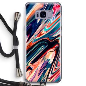 CaseCompany Quantum Being: Samsung Galaxy S8 Transparant Hoesje met koord