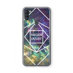 CaseCompany Negenduust ruimte: Samsung Galaxy A11 Transparant Hoesje