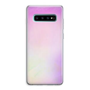 CaseCompany Flow mist pastel: Samsung Galaxy S10 Plus Transparant Hoesje