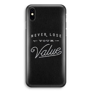 CaseCompany Never lose your value: iPhone Xs Volledig Geprint Hoesje
