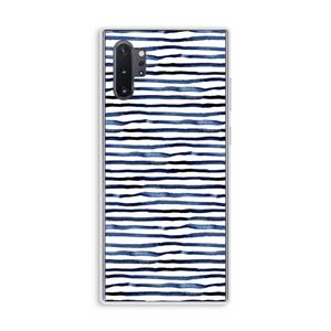 CaseCompany Verrassende lijnen: Samsung Galaxy Note 10 Plus Transparant Hoesje