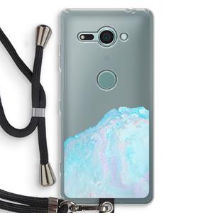 CaseCompany Fantasie pastel: Sony Xperia XZ2 Compact Transparant Hoesje met koord