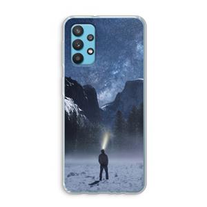 CaseCompany Wanderlust: Samsung Galaxy A32 4G Transparant Hoesje