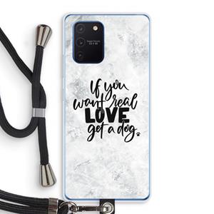 CaseCompany Partner in crime: Samsung Galaxy Note 10 Lite Transparant Hoesje met koord