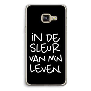 CaseCompany De Sleur: Samsung A3 (2017) Transparant Hoesje