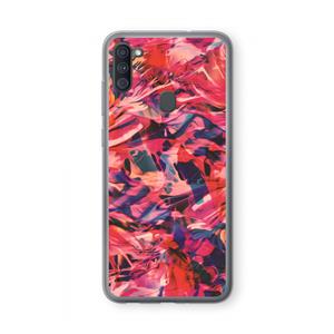 CaseCompany California: Samsung Galaxy A11 Transparant Hoesje