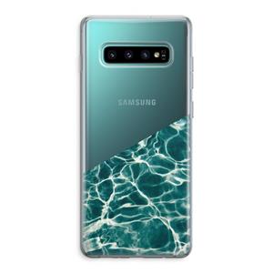 CaseCompany Weerkaatsing water: Samsung Galaxy S10 Plus Transparant Hoesje